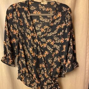 Womens Blue Blouse